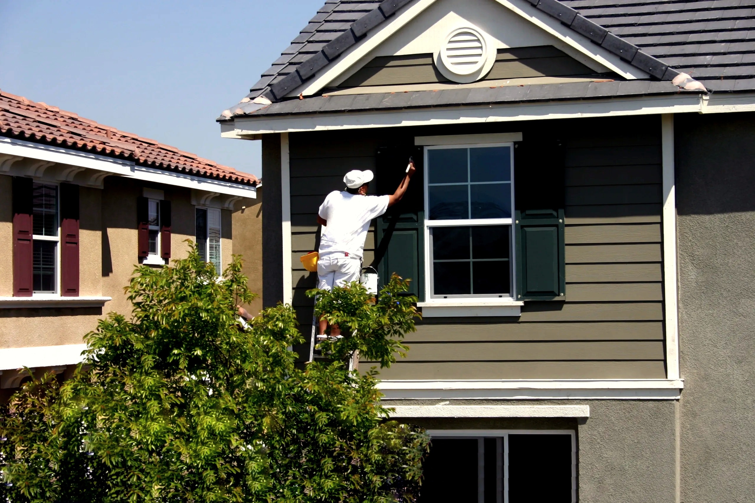 ML Painting crew at work